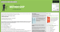 Desktop Screenshot of leavingthemothership.com